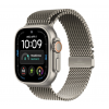 Apple Watch Ultra 4 GPS+Cellular, 49 мм, Natural Titanium, Milanese Loop (Natural)